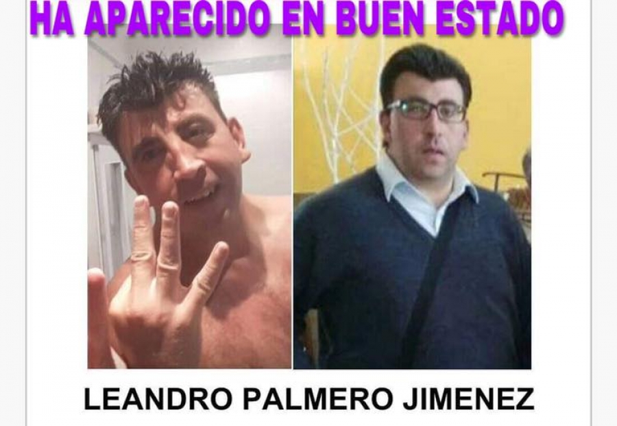 El joven rondeño Leandro Palmero desaparecía en Fuengirola el pasado sábado y ayer jueves fue hallado en Granada.