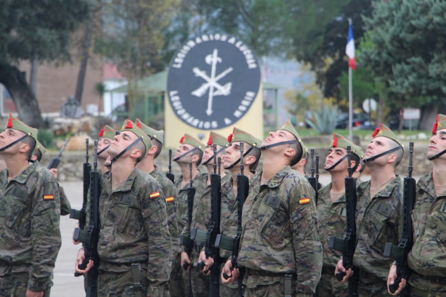 Los nuevos legionarios han superado satisfactoriamente un periodo de preparación de un mes