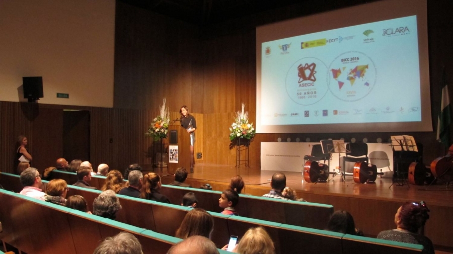 El Palacio de Congresos del Convento de Santo Domingo ha acogido la clausura y premiación de diversos certámenes y obras audiovisuales dedicadas a la ciencia.