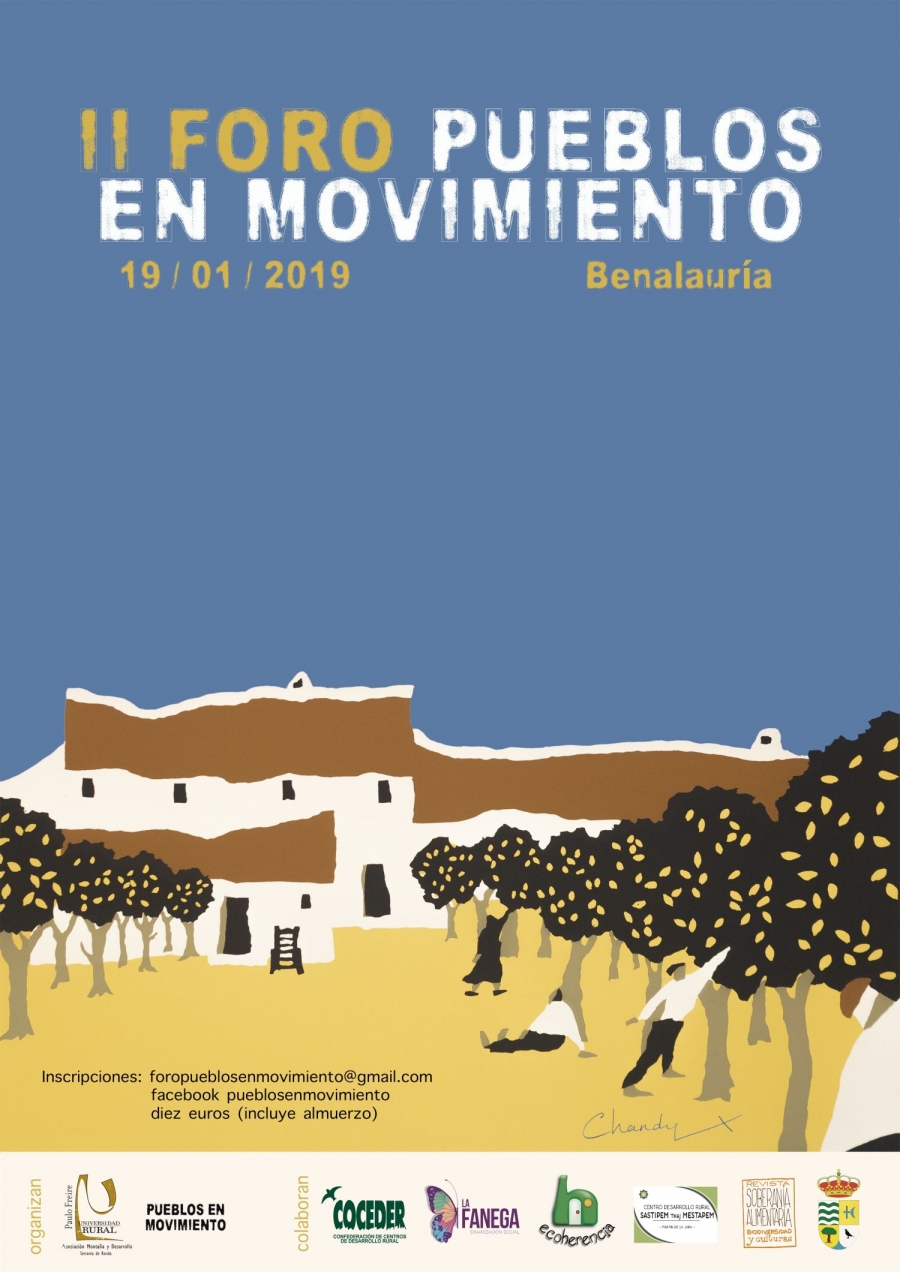 El encuentro trata de fomentar la creación de redes entre localidades y permita el dinamismo del mundo rural