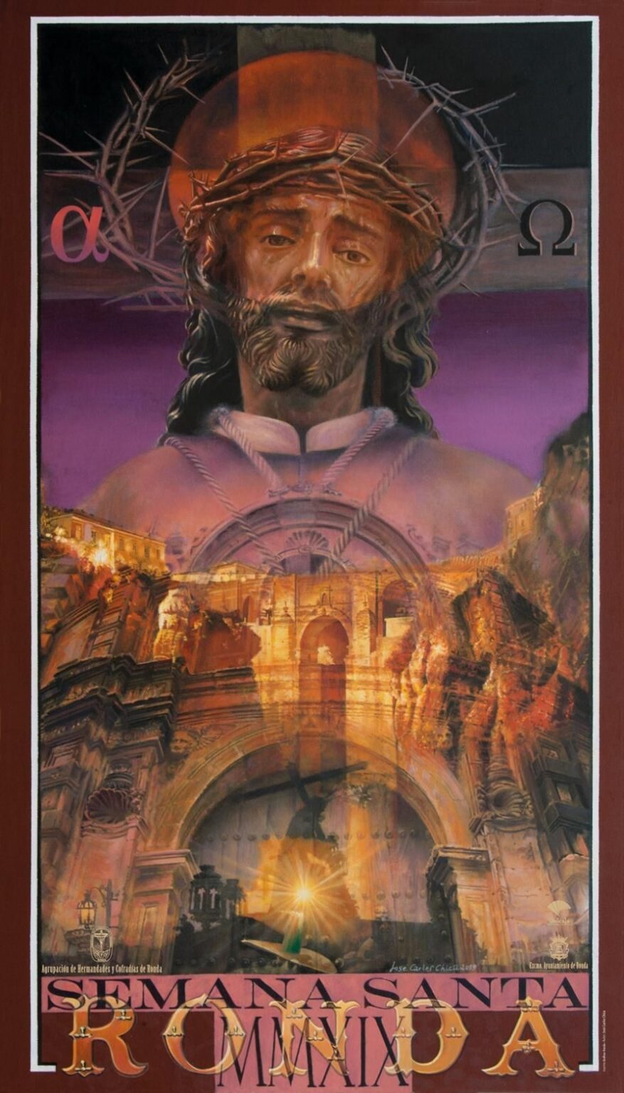Cartel anunciador de nuestra Semana Santa (click para ampliar)