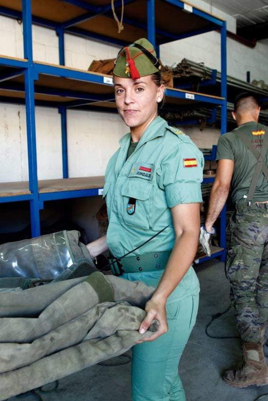 Miriam González Rodríguez tenía 30 años y servía en la 4ª Compañía de la Xª Bandera Millán Astray