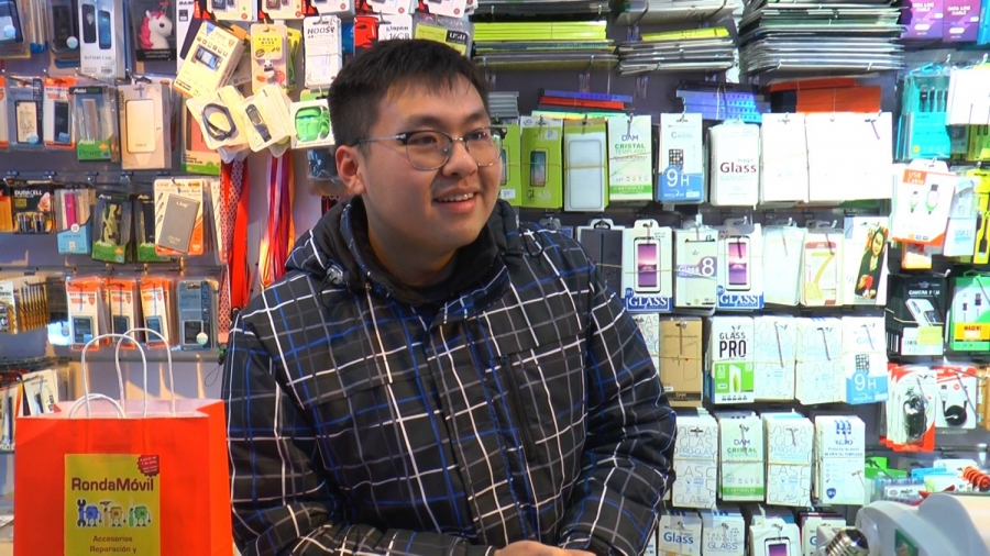 Huiqiang Zhuang es un ciudadano chino residente en Ronda donde disfruta de las tradiciones de la Nochevieja de su país.