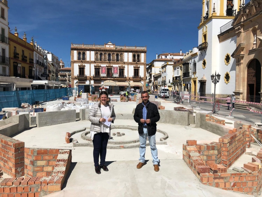 La mayoría de las obras que se están desarrollando se financian mediante inversiones propias del Ayuntamiento con 2,4 millones de euros.