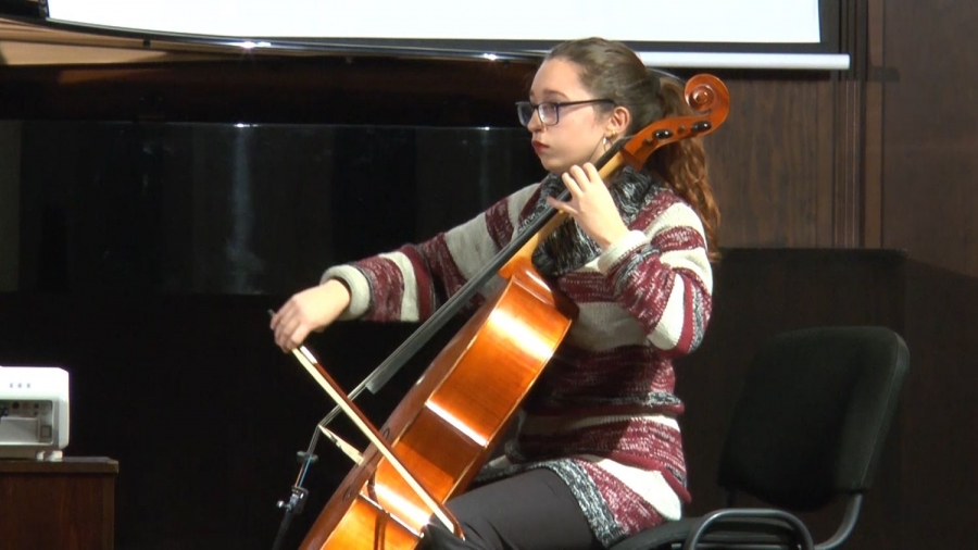 Ana Torralbo superó el pasado septiembre las pruebas de acceso a la Joven Orquesta Sinfónica de Granada.