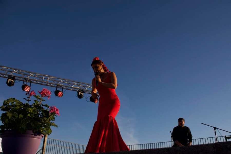 En su pregón la artista hizo alarde de un despliegue de eventos relativos a la historia de la Serranía de Ronda en el siglo XIX.