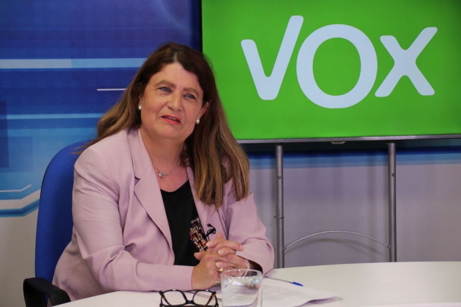 La candidata de Vox a la alcaldía opina que el mandato del actual gobierno está siendo "bastante nefasto".