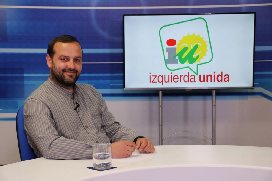 Carreño defiende su gestión al frente de la delegación de Economía como una de las ventajas diferenciales de Izquierda Unida de cara a las elecciones municipales.