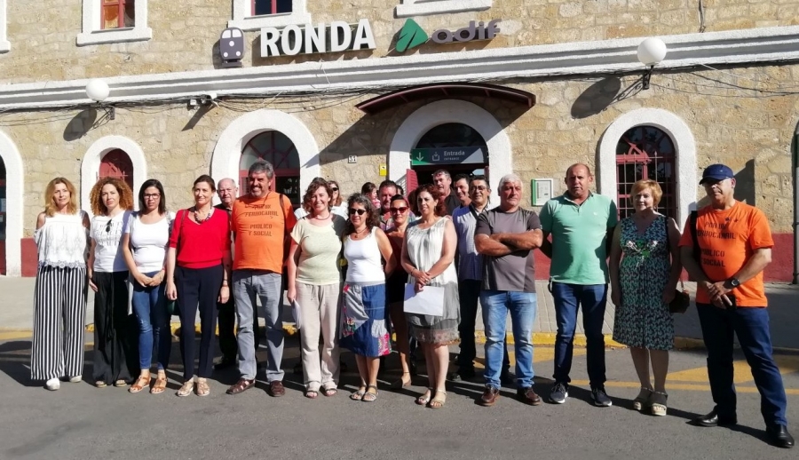 El colectivo está integrado por ciudadanos de la Serranía que denunciarán públicamente las incidencias que se produzca reclamando mejoras en el servicio.