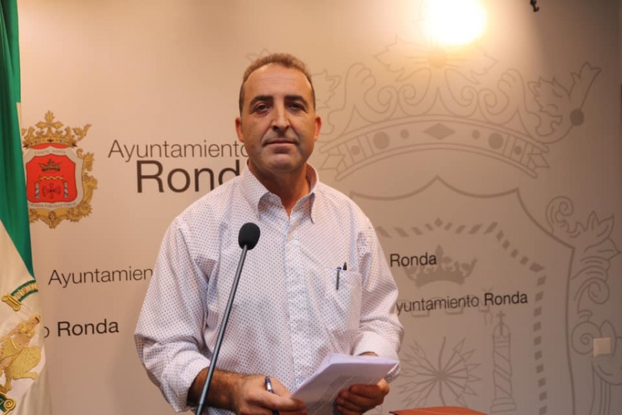 El concejal de Medio Ambiente, Juan Carlos González