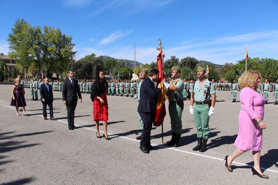 Imagen de la última jura desarrollada en el Cuartel de Ronda