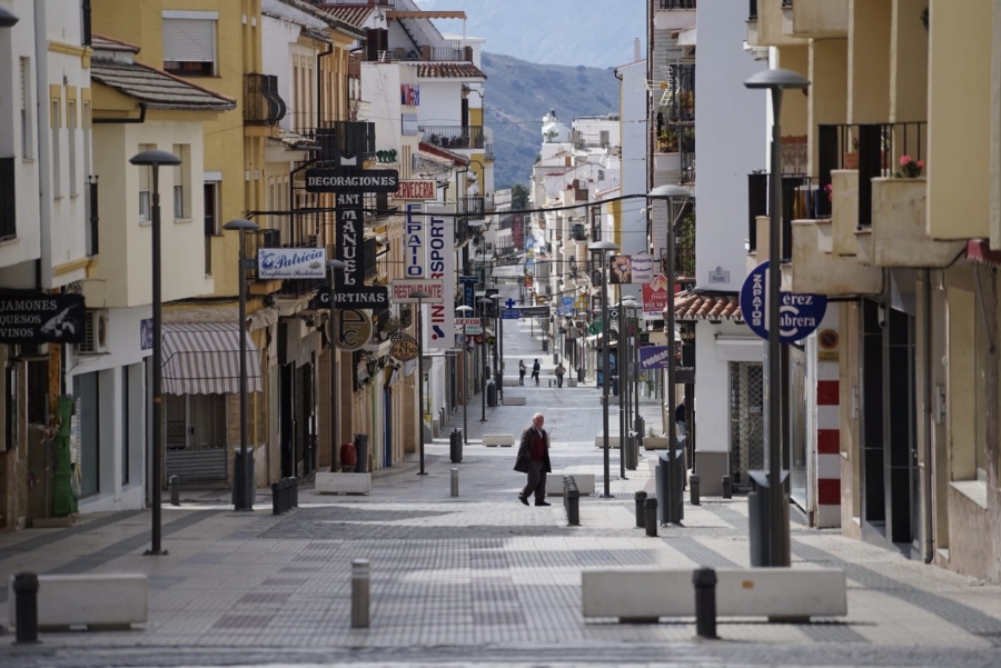 La población está cumpliendo mayoritariamente el decreto que les obliga a permanecer en sus hogares