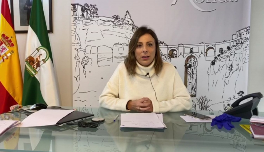 Mª de la Paz Fernánde ha hecho un llamamiento a la calma y a la responsabilidad social,