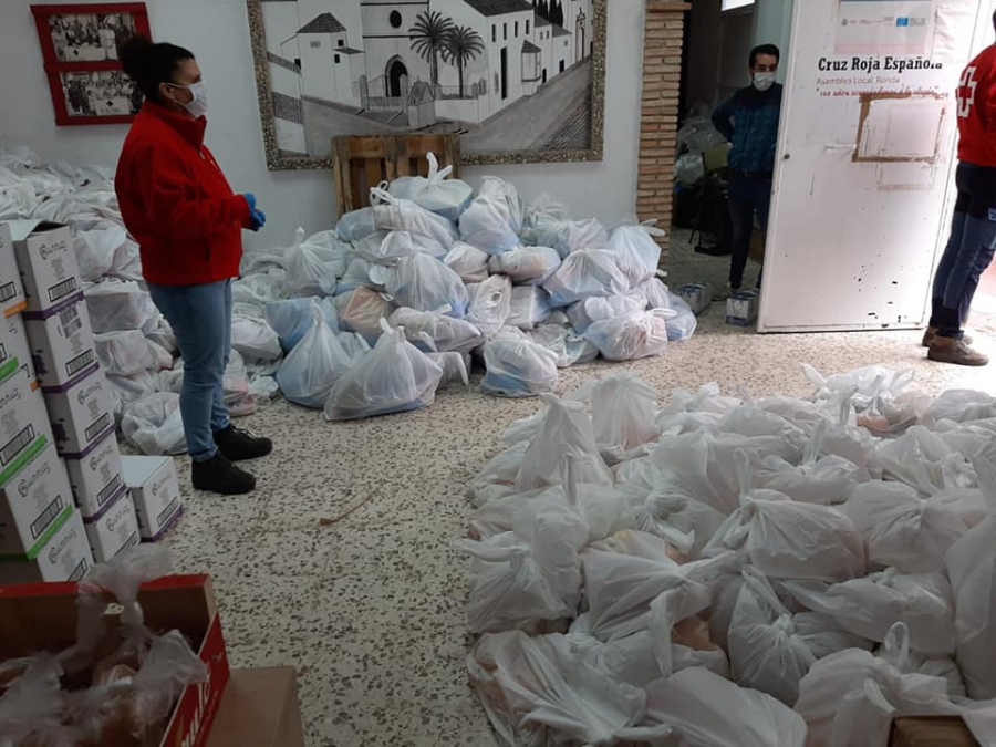 El reparto de alientos tendrá lugar en el almacén ubicado en el Barrio de Padre Jesús de 9:00 a 12:00 del viernes 3 de abril.