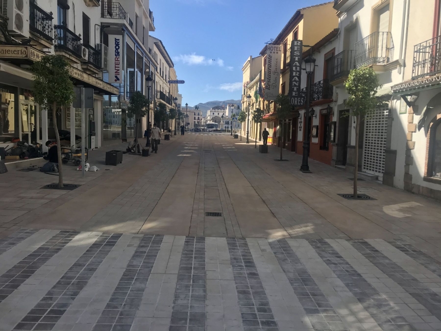 La remodelación de una de las principales arterias de la ciudad está prácticamente finalizada, a falta de pequeños detalles
