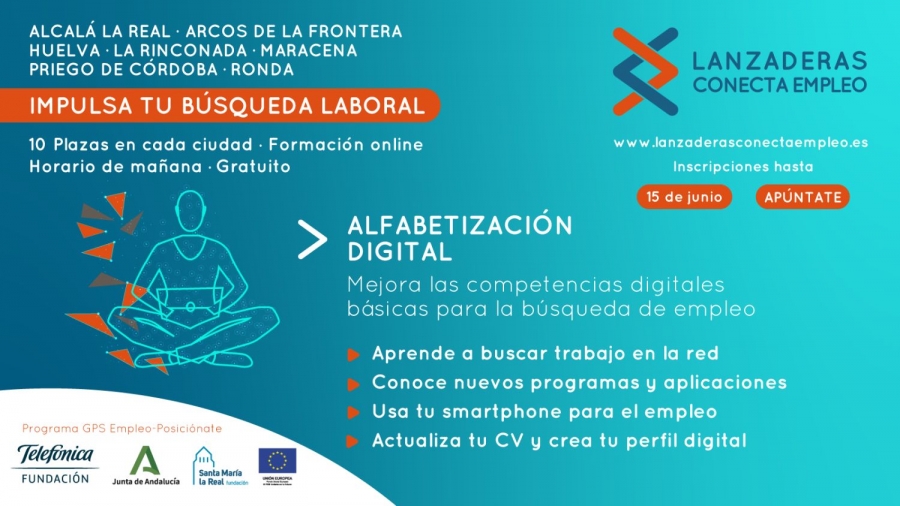 La iniciativa ha sido impulsada por la Fundación Santa María la Real y Fundación Telefónica, en colaboración con la Consejería de Empleo, Formación y Trabajo Autónomo.