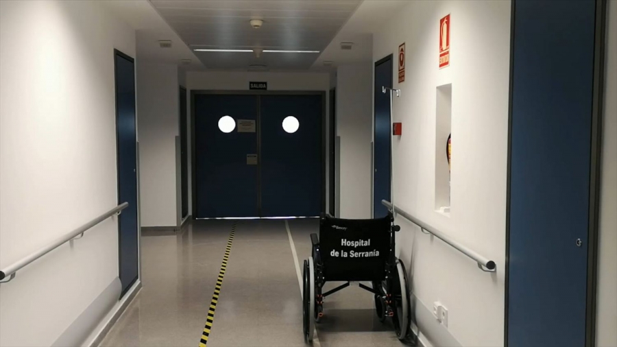 Desde hace más de un mes no se ha producido ningún ingreso en el Hospital Comarcal relacionado con el coronavirus.