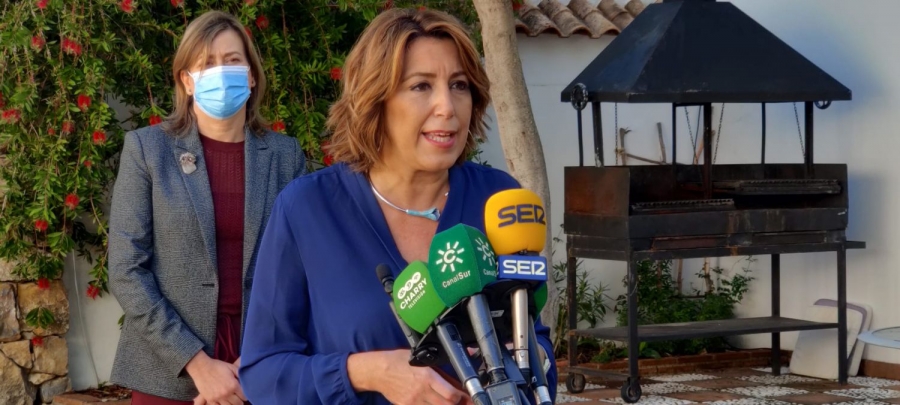 Díaz ha apremiado a Moreno Bonilla para que concrete las restricciones que se aplcarán en Andalucía.