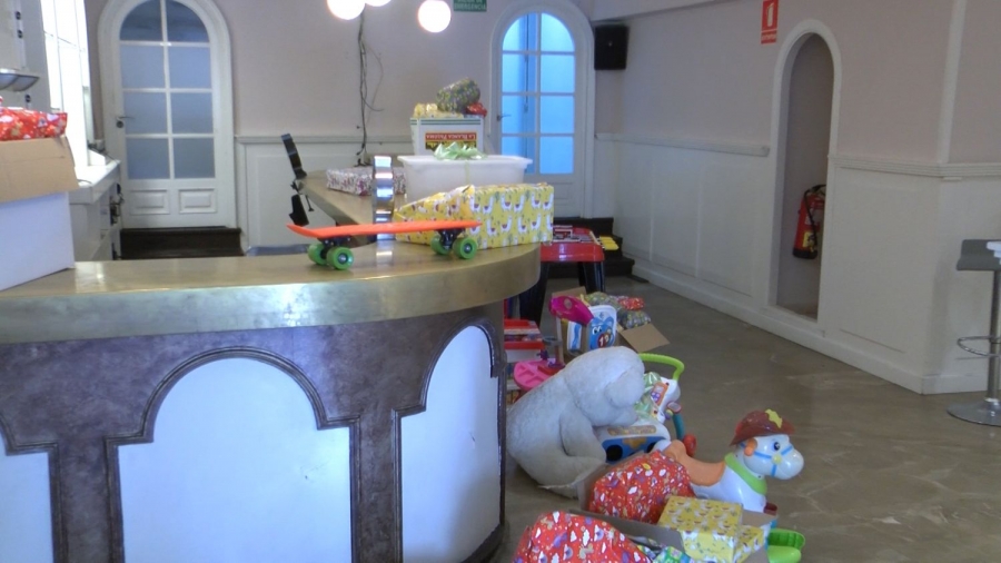La mayoría de regalos han sido recaudados por Guardería Gorgoritos.