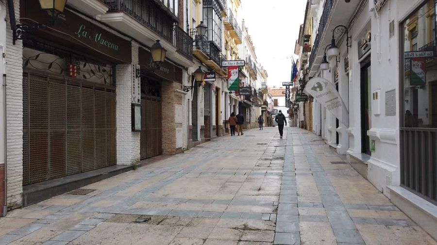 La imagen de bares cerrados se prolongará en los próximos días ante la preocupante situación sanitaria que atraviesa Ronda.