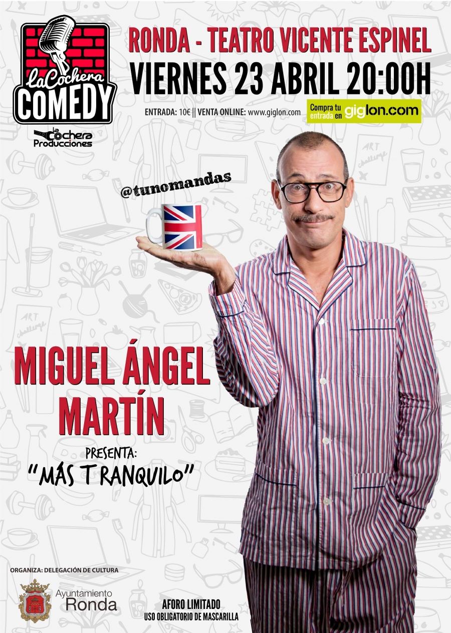 Lo que comenzó como una costumbre de pandemia ha desembocado en la obra "Más trabnquilo", que ya ha visto la luz en la capital malagueña.