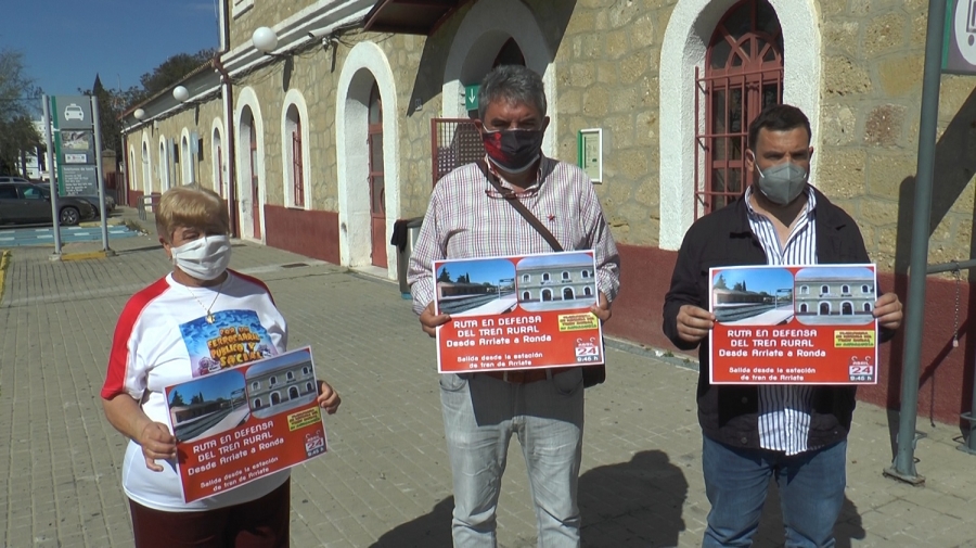 La marcha se iniciará el próximo sábado en la estación de ferrocarril de Arriate.