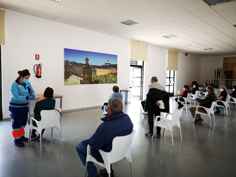 El pasado viernes Ronda se convertía en la primera localidad de la provincia en administrar la vacuna monodosis de Janssen.