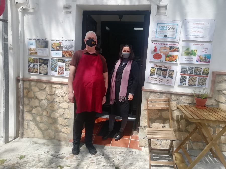 Rafael Pimentel y Amalle Saab abrieron las puertas de su pastelería el pasado mes de octubre.