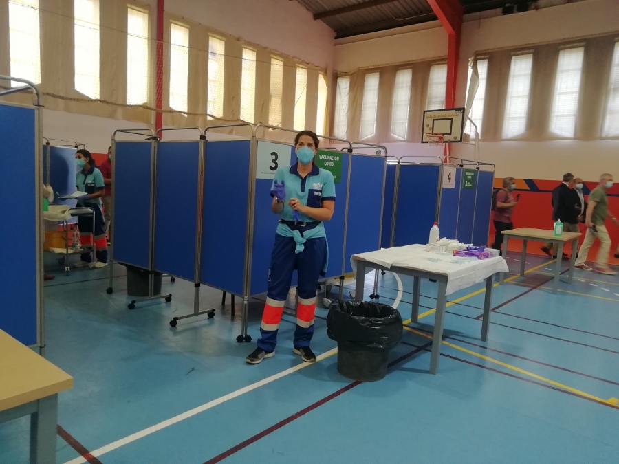 Por el momento el plan de vacunación se lleva a cabo con vecinos que cumplan este 2021 36 años.