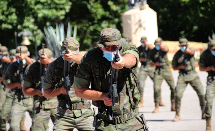 La mayoría de los nuevos legionarios, 54, pasarán a formar parte de la X Bandera Millán-Astray