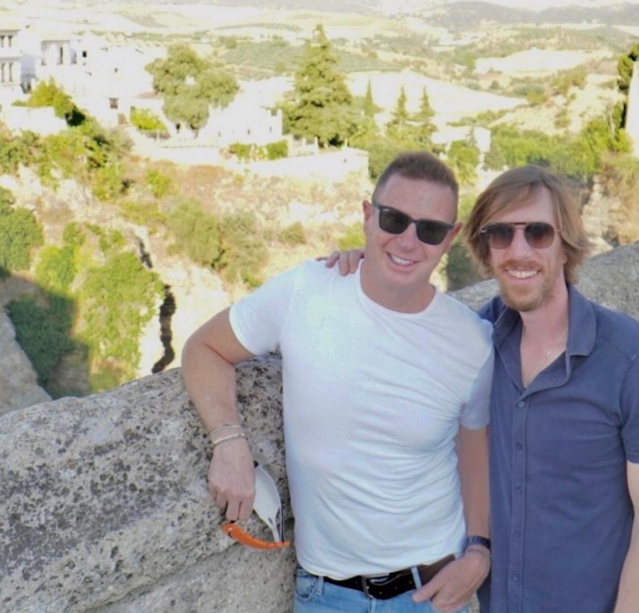 Jorge ha elegido esta imagen tomada en el Puente Nuevo para felicitar a Ken Appledorn