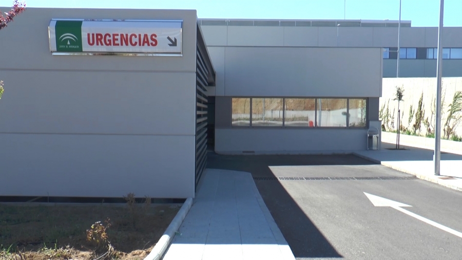 Entrada a Urgencias del Hospital Comarcal