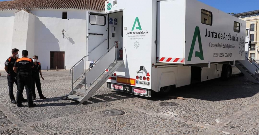 El cribado se ha realizado una vez más en la plaza Teniente Arce
