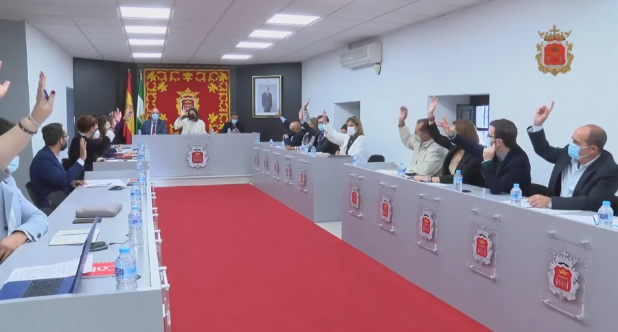 El pleno se ha celebrado sin la presencia de Álvaro Carreño, concejal de IU que dimitió el pasado día 13, ni de la portavoz de APR, Josefa Valle, quien se ha ausentado por motivos de salud.