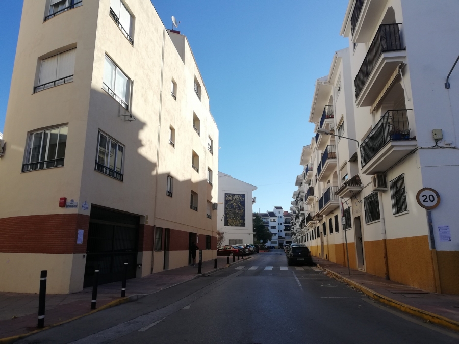 Calle de la barriada