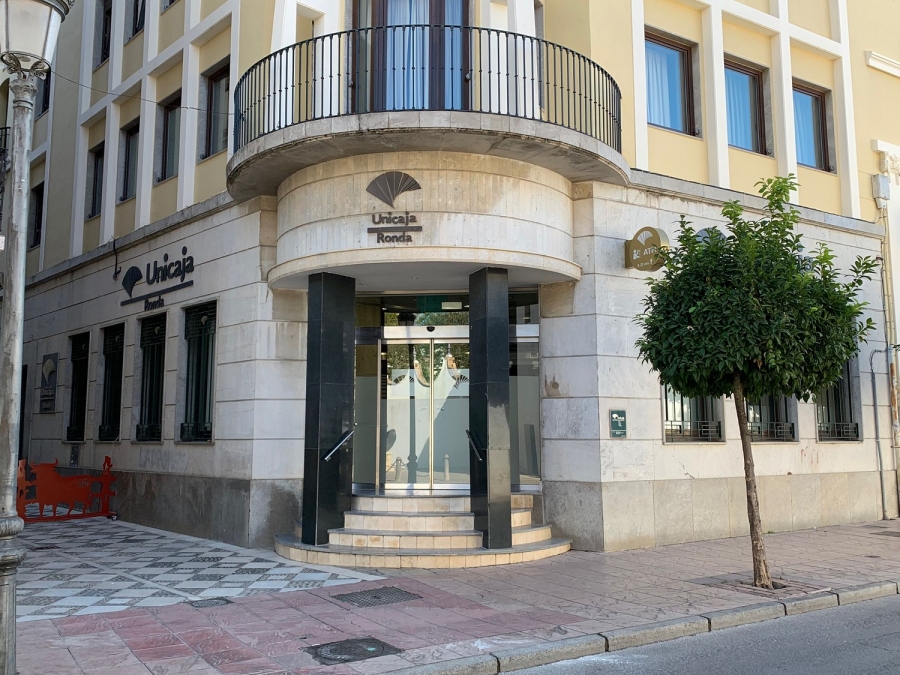 Oficina principal de Unicaja Banco en Ronda