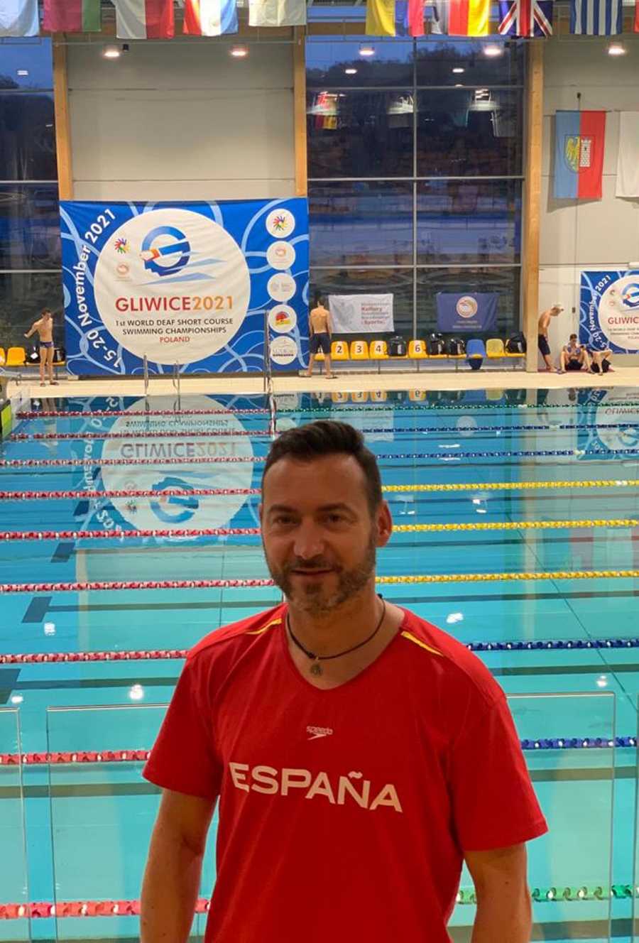Sánchez en Gliwice, ciudad polaca donde se ha desarrollado el campeonato mundial