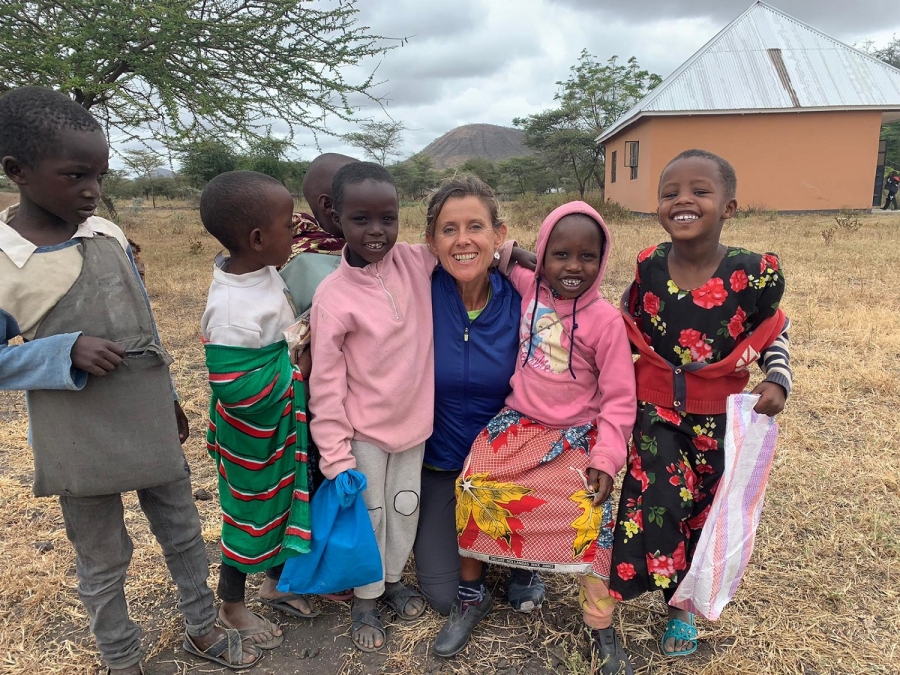 Patricia Díaz vivía en julio de 2021 su última experiencia de voluntariado, en Tanzania.