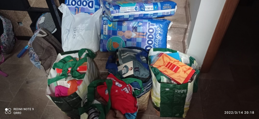 Cuatro personas trasladarán al país ucraniano todos los materiales el próximo 28 de marzo