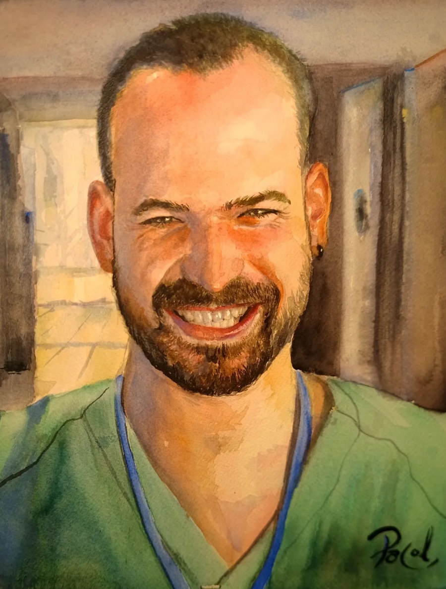 Todos los protagonistas de la muestra fueron fotografiados previamente, aunque muy pocos sabían la finalidad real de las imágenes que tomaba Paco en el hospital