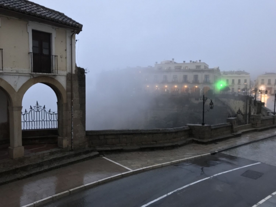 El mal tiempo está siendo la tónica general en Ronda durante estos primeros días de primavera