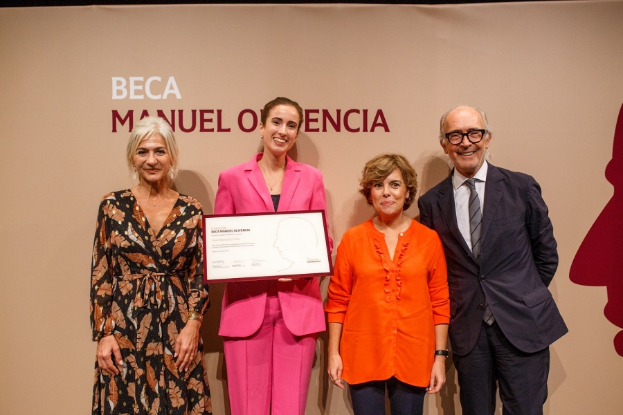 Irene Sánchez Frías cursa desde septiembre un máster en la Universidad Católica de Lovaina.