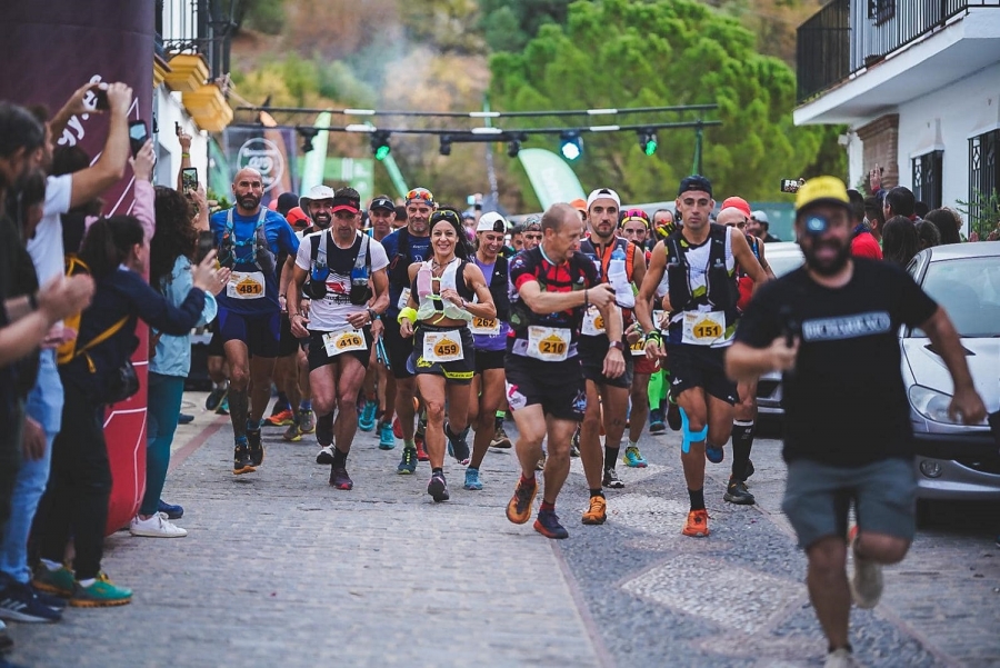 La cita deportiva congregó a unos 450 corredores.