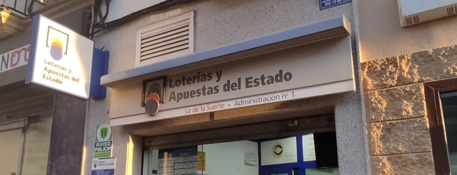 Administración de loterías número 1 de Ronda.