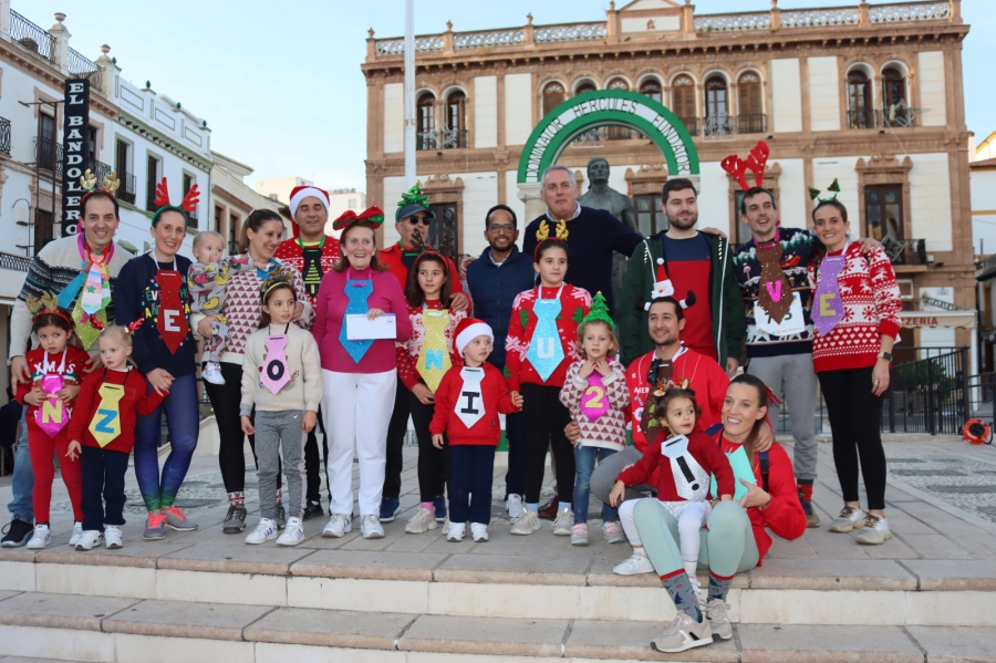 Los ganadores recibieron sus premios en la plaza del Socorro.