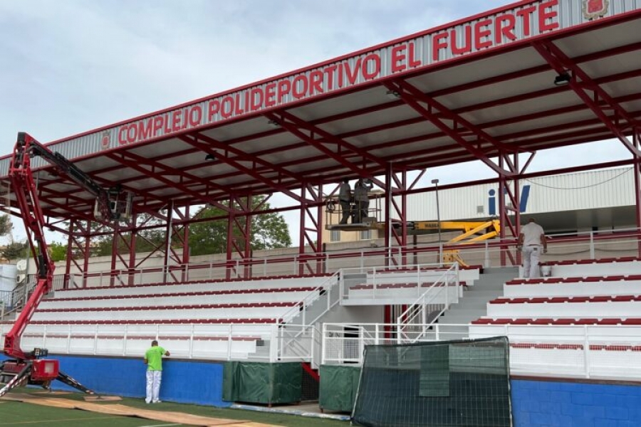 Se están ultimando los últimos detalles de la infraestructura.