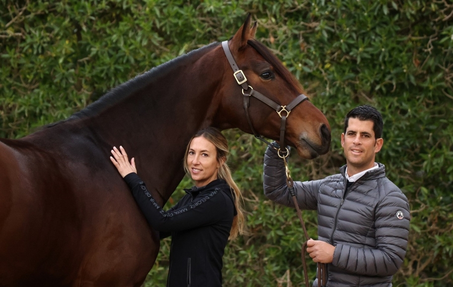 María Carnerero y Alfonso Expósito, entrenadores principales del curso