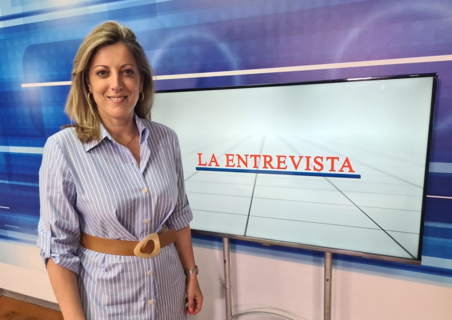 María del Carmen Martínez, en el programa de esta casa La Entrevista, con motivo de su designación como diputada provincial.