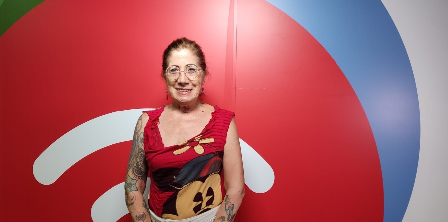 Carmen Torres, presidenta de AYUCA, en su paso por los estudios de Charry TV