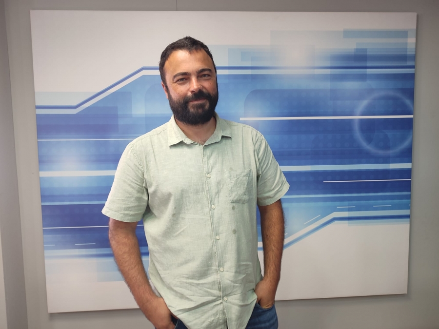 El empresario y viticultor sevillano en el plató de Canal Charry TV.